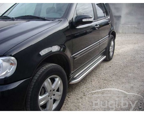 Пороги "Moonpart" для M-classe W163.